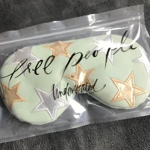 Leather Eye Mask with Cooling Gel Insert